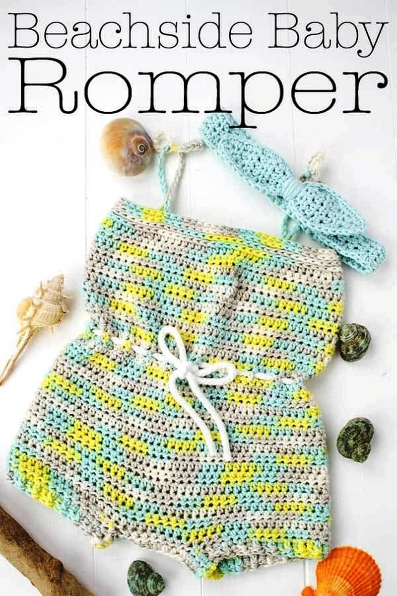 20 Easy Crochet Baby Romper Free Patterns Susie Harris