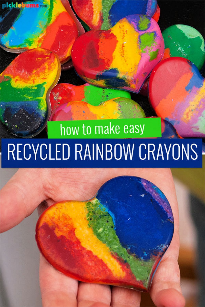 33 Easy To Make DIY Rainbow Crayons - Susie Harris