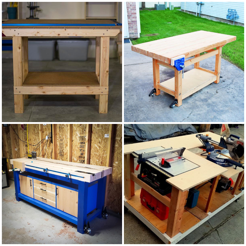 30 DIY Work Bench Ideas That Are Perfect For Your Work - Susie Harris