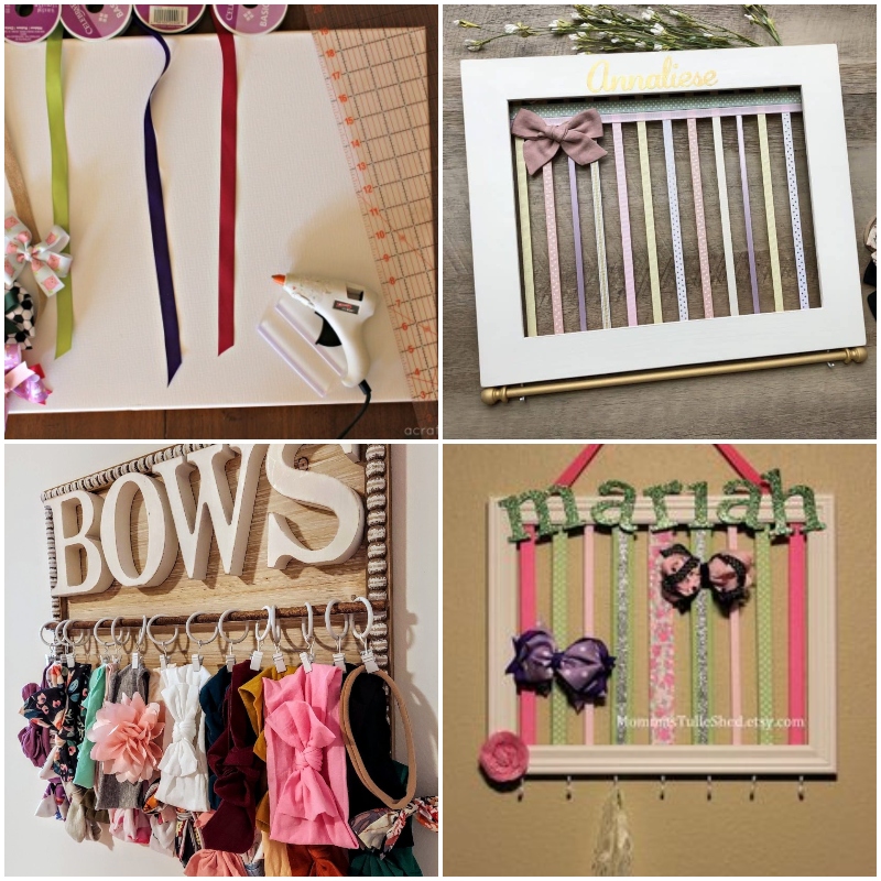 DIY Hair Bow Holder (plus where to find cute hairbands for cheap!)