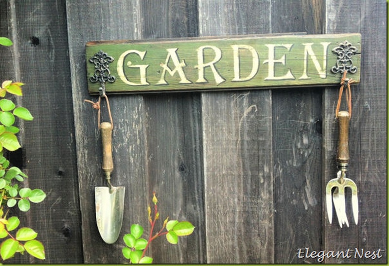 35 Charming Garden Signs DIY - Susie Harris