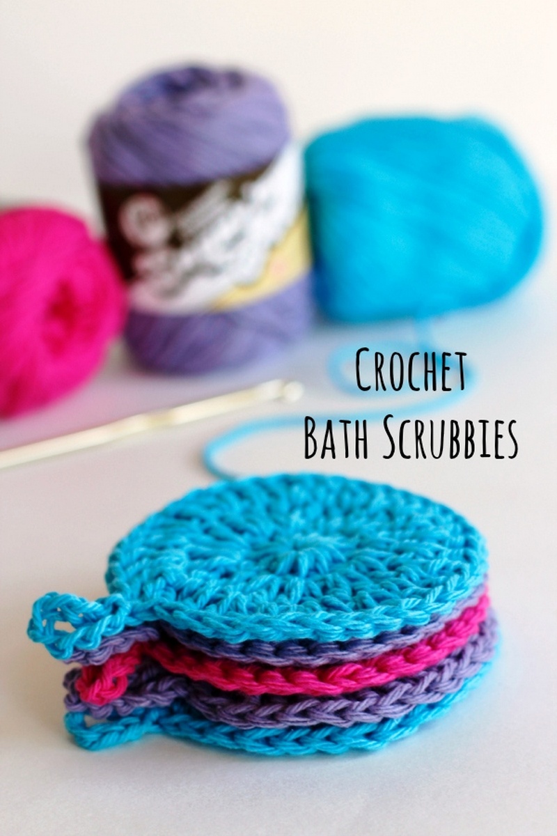 30 DIY Scrubby Yarn Ideas & Free Tutorials - Susie Harris