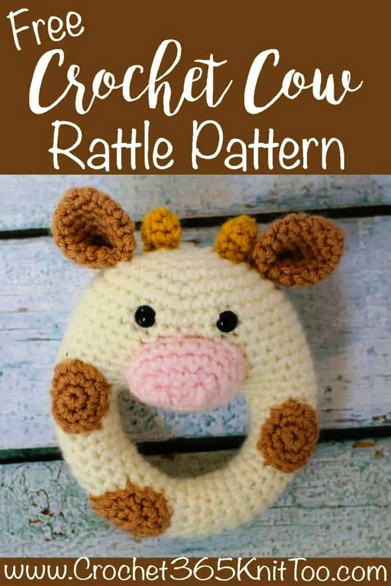 20 Free Cow Crochet Pattern Projects - Susie Harris