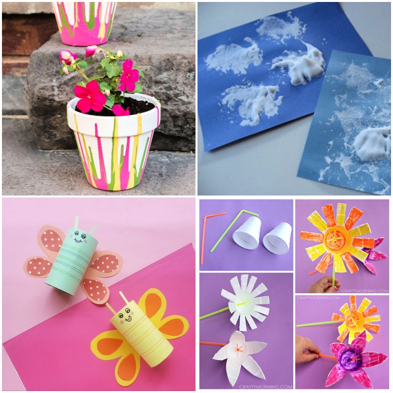 20 Spring Crafts For Toddlers and Preschoolers - Susie Harris