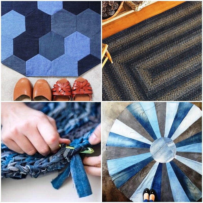 20 DIY Denim Rug Patterns Make A Special Gift - Susie Harris