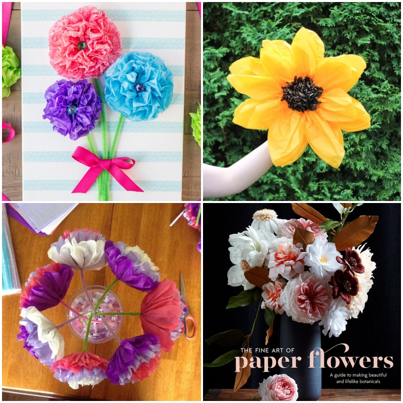 18 DIY Tissue Paper Flowers For Décor - Susie Harris