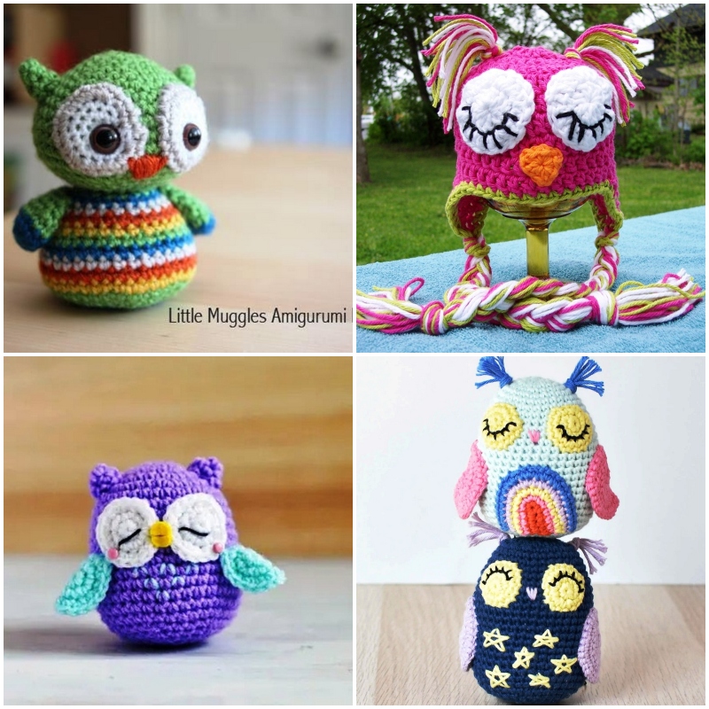 20 Free Crochet Owl Pattern Projects - Susie Harris