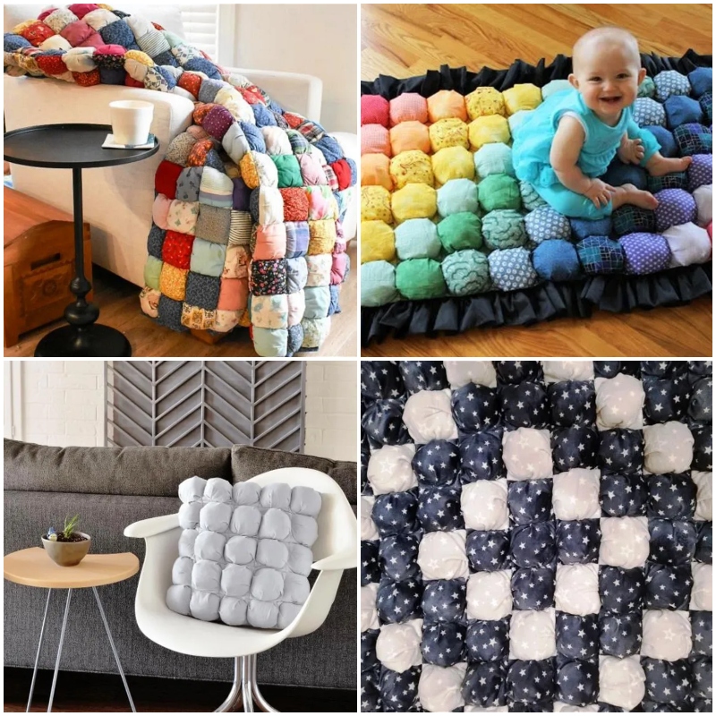 20 Super Easy Puff Quilt Ideas To Try This Winter - Susie Harris