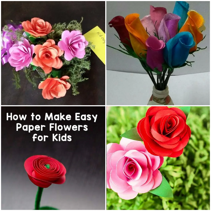 30 Easy DIY Paper Roses - Easy Paper Roses - Susie Harris